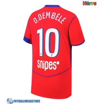 Fotballdrakt Herre Paris Saint-Germain Ousmane Dembele #10 Tredjedrakt 2025-26 Kortermet
